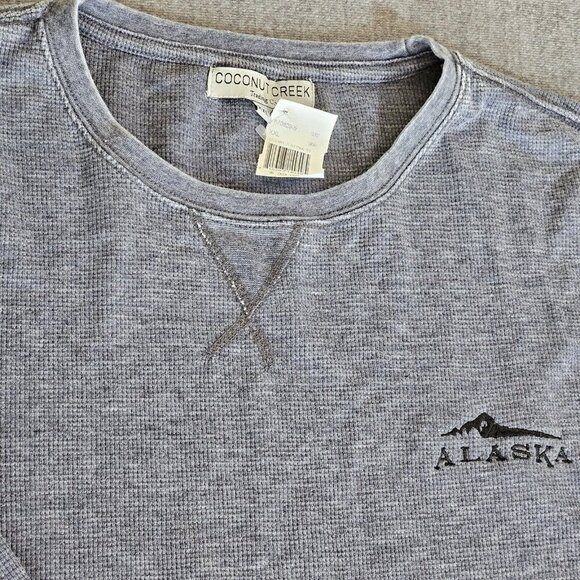 Sweatshirt Men 2XL Lot of 2 Gray Olive LS Under Armour Cold Gear Coconut Creek - Picture 11 of 15